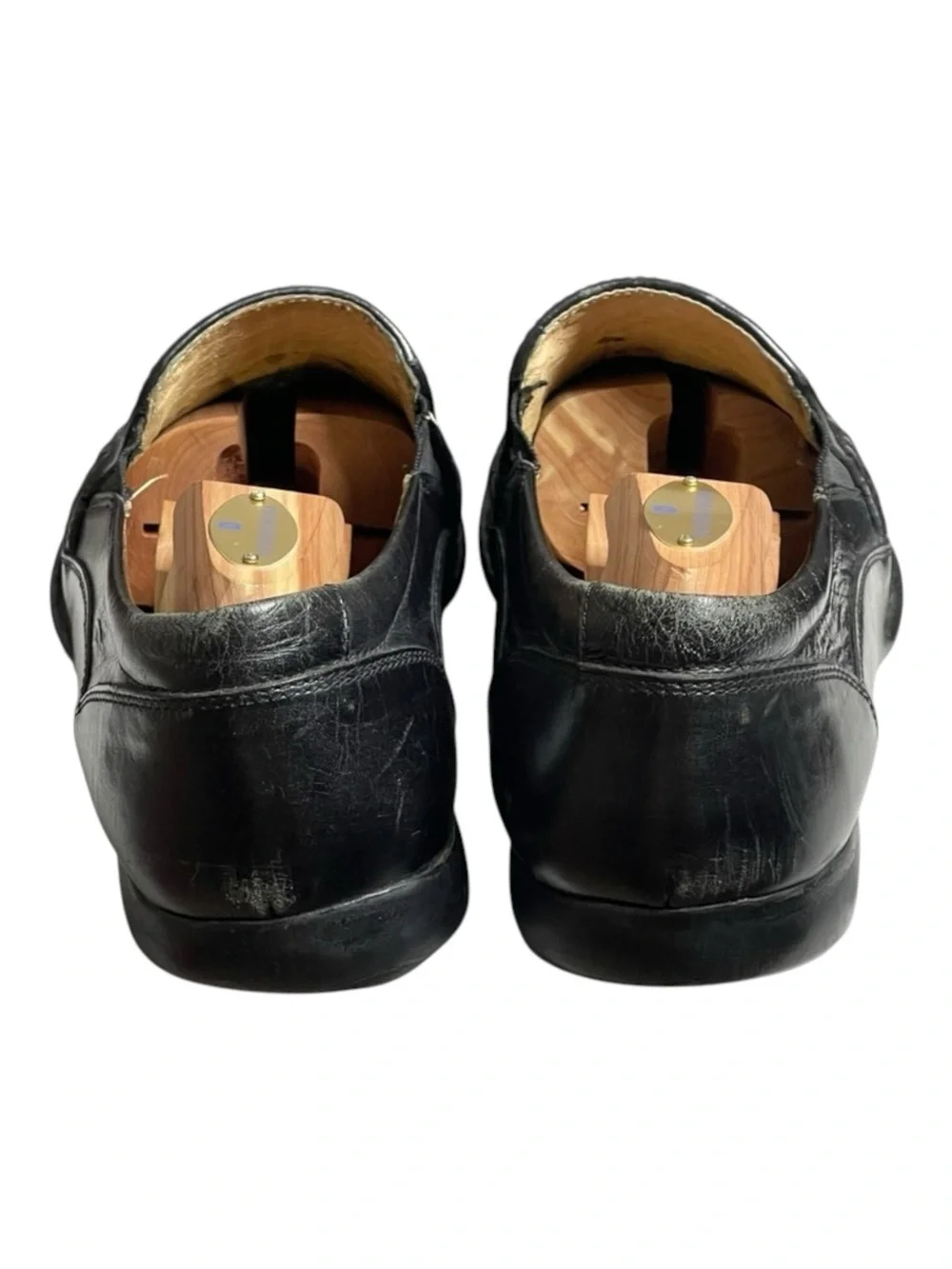 Pikolinos 𖤐 Woven Leather Comfort Loafer Slip On Dress Shoes 𖤐 Black 𖤐 9D